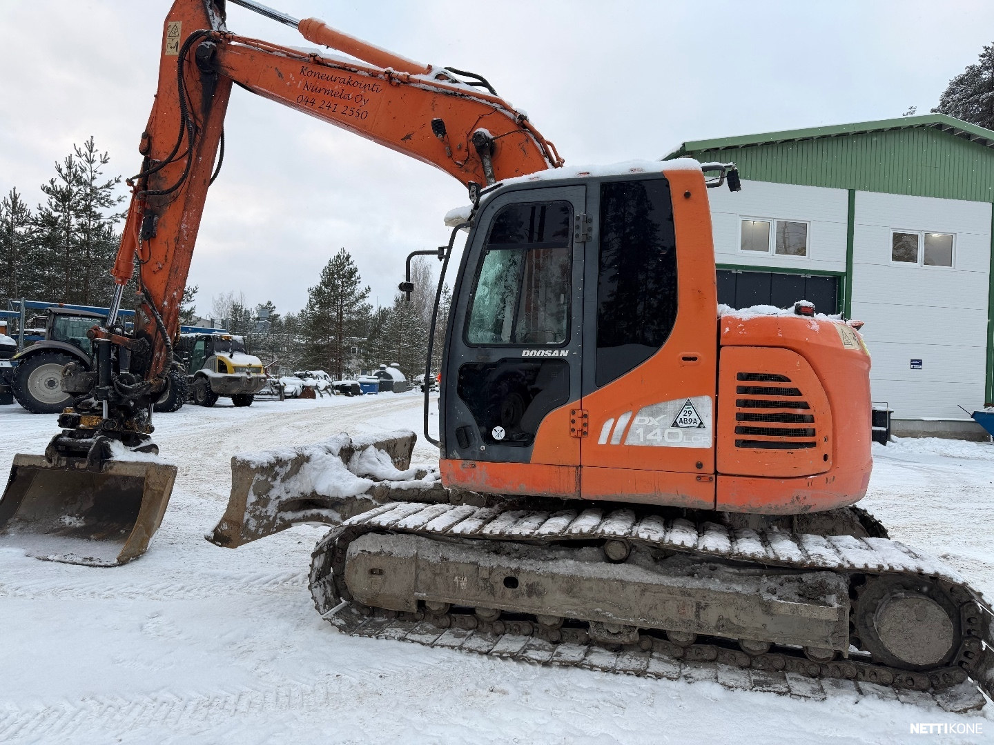 Doosan DX140 LCR 29.500€ALV0 RAHOITUS* LEASING TARJOLLA* LUISKAKAUHA* ENGCON* RASVARI 2010
