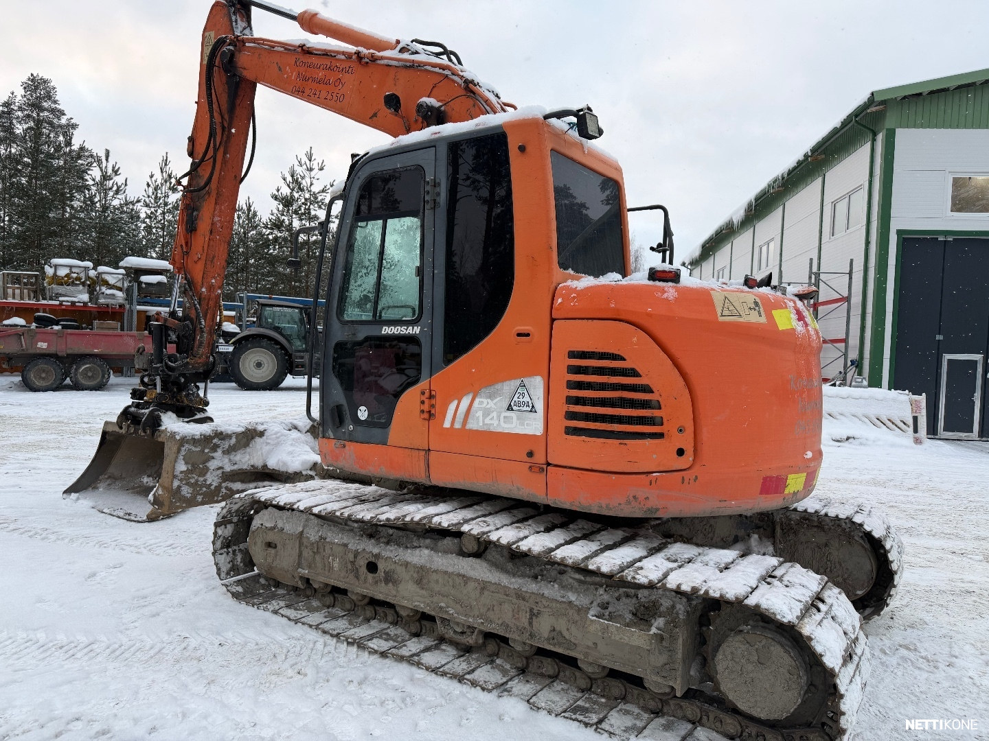 Doosan DX140 LCR 29.500€ALV0 RAHOITUS* LEASING TARJOLLA* LUISKAKAUHA* ENGCON* RASVARI 2010 - Image 3
