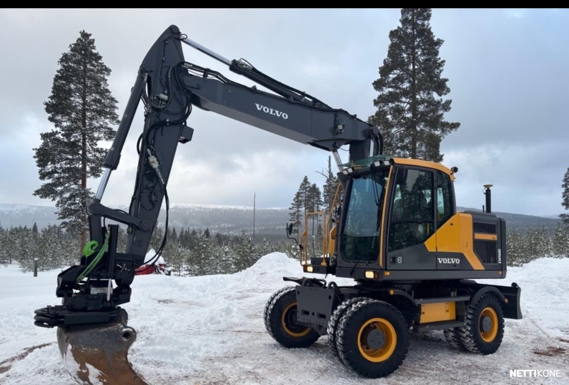 Volvo EW160E 89.000€ ALV0 RAHOITUS/LEASING TARJOLLA! LEICA 3D MITTARIT* TAITTOPUOMI* LUISKAKAUHA + PYÖRITTÄJÄ 2015 - Image 4