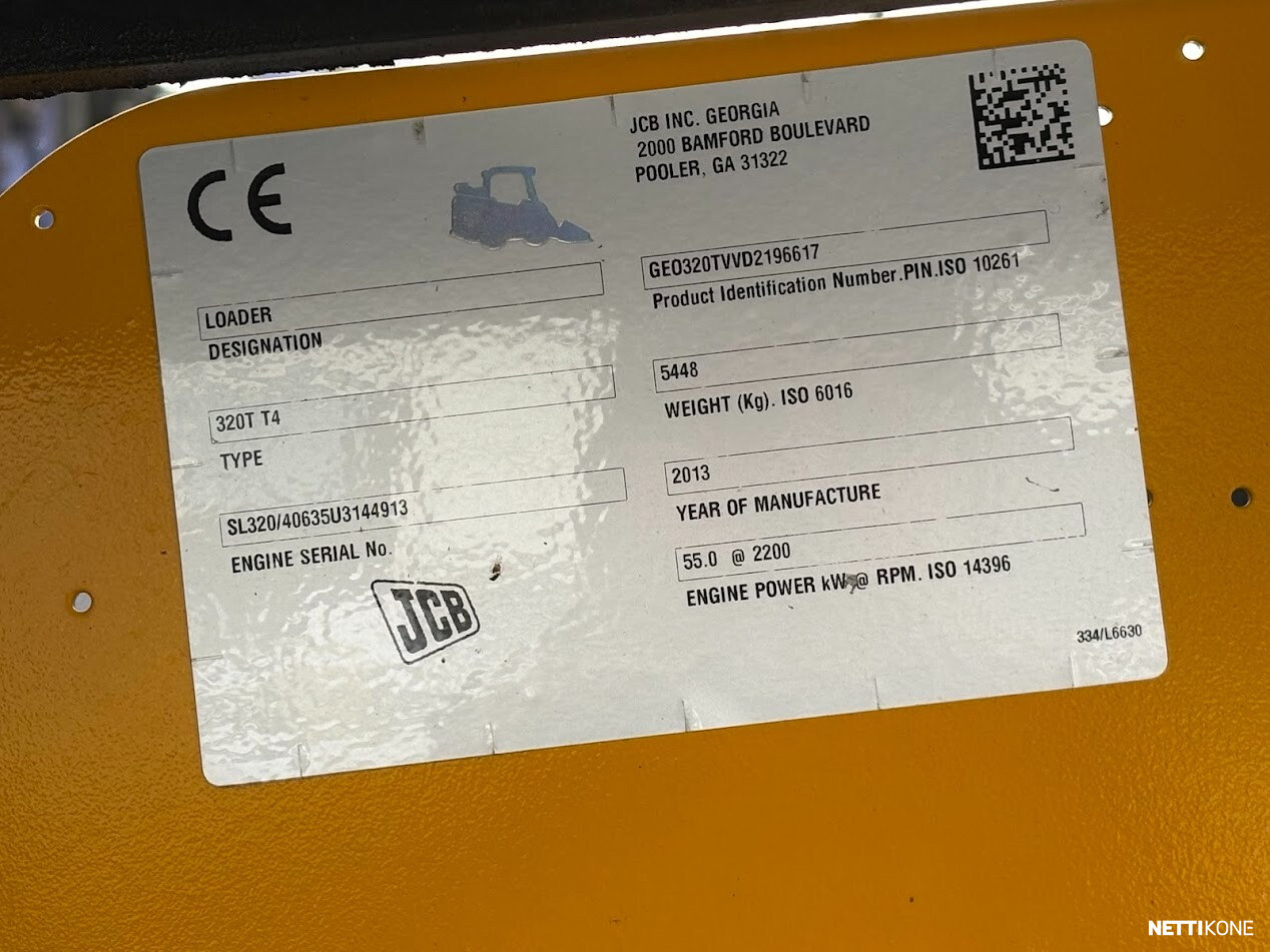 JCB 320T4 65000€ + alv * Rahoitus / Leasing * *VAIN 1013H* 2013 - Image 25