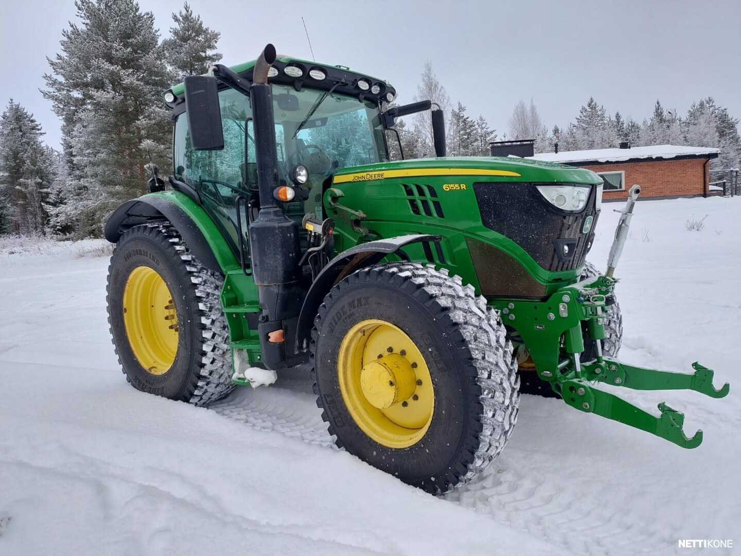 John Deere 6155R 79000,00 € + alv *Rahoitus / Leasing* 2018