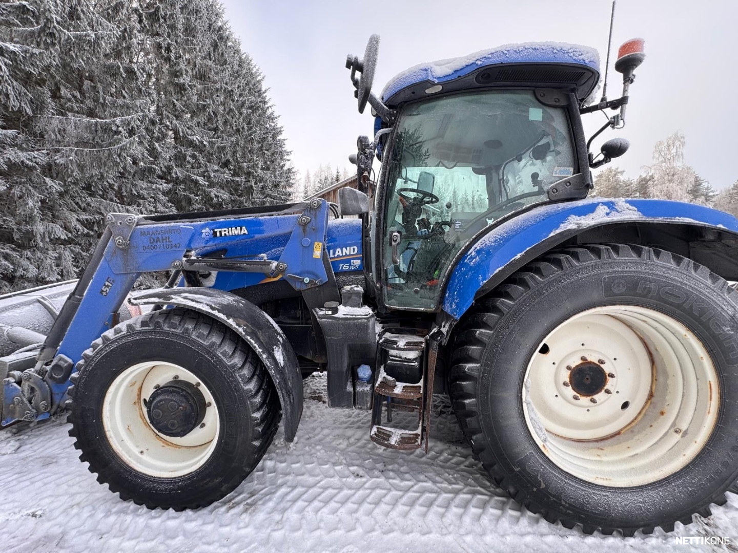 New Holland T6 165 EC 55.000€ALV0 RAHOITUS/LEASING *SOUKKIO AURA* ALA TALKKARI LINKO* 5780H 2017 - Image 4
