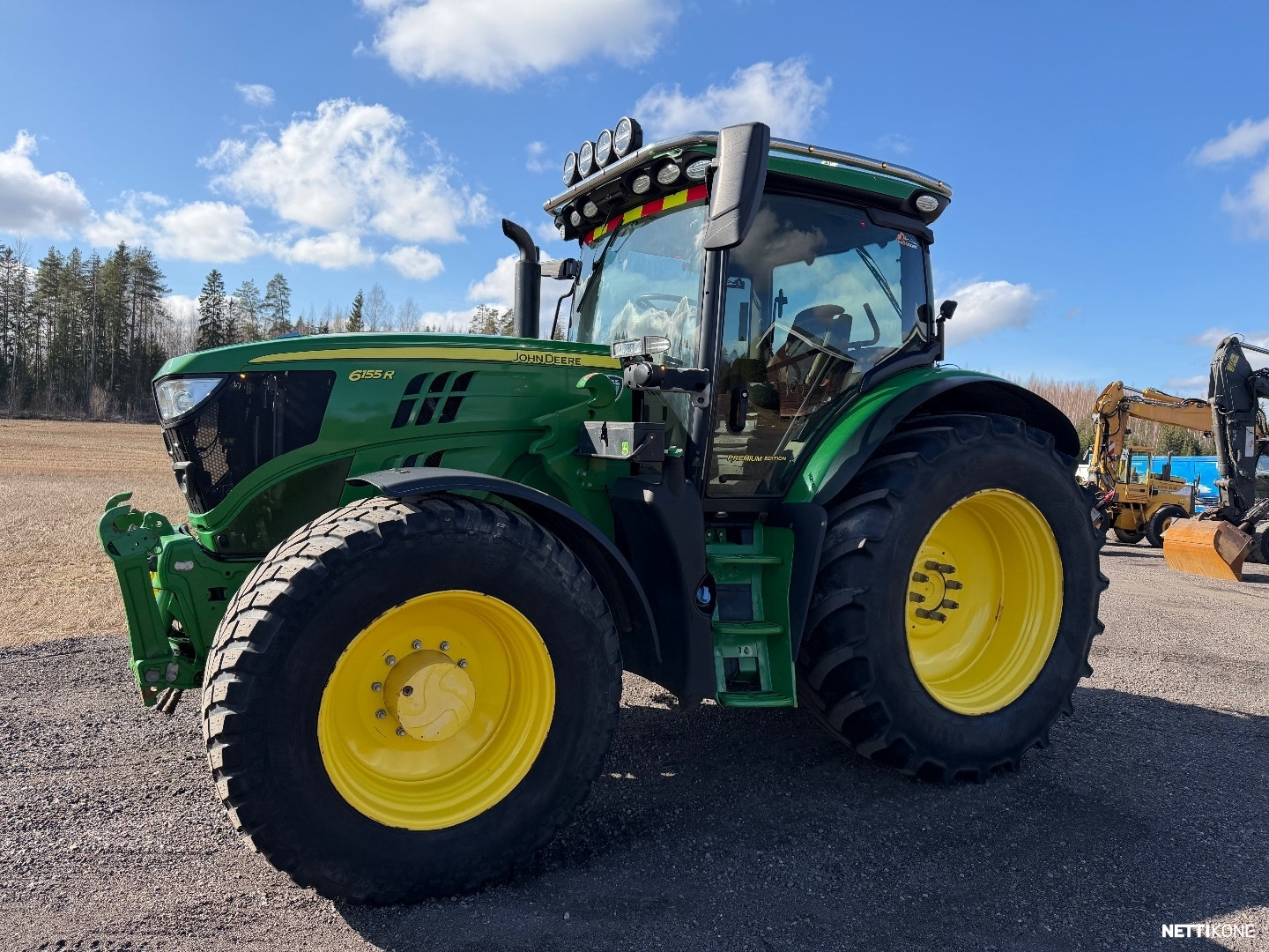 John Deere 6155R 93.000€ALV0 RAHOITUS/LEASING TARJOLLA! PREMIUM EDITION* ETUNOSTOLAITE* ETU PTO * SIISTI JONTIKKA 2022