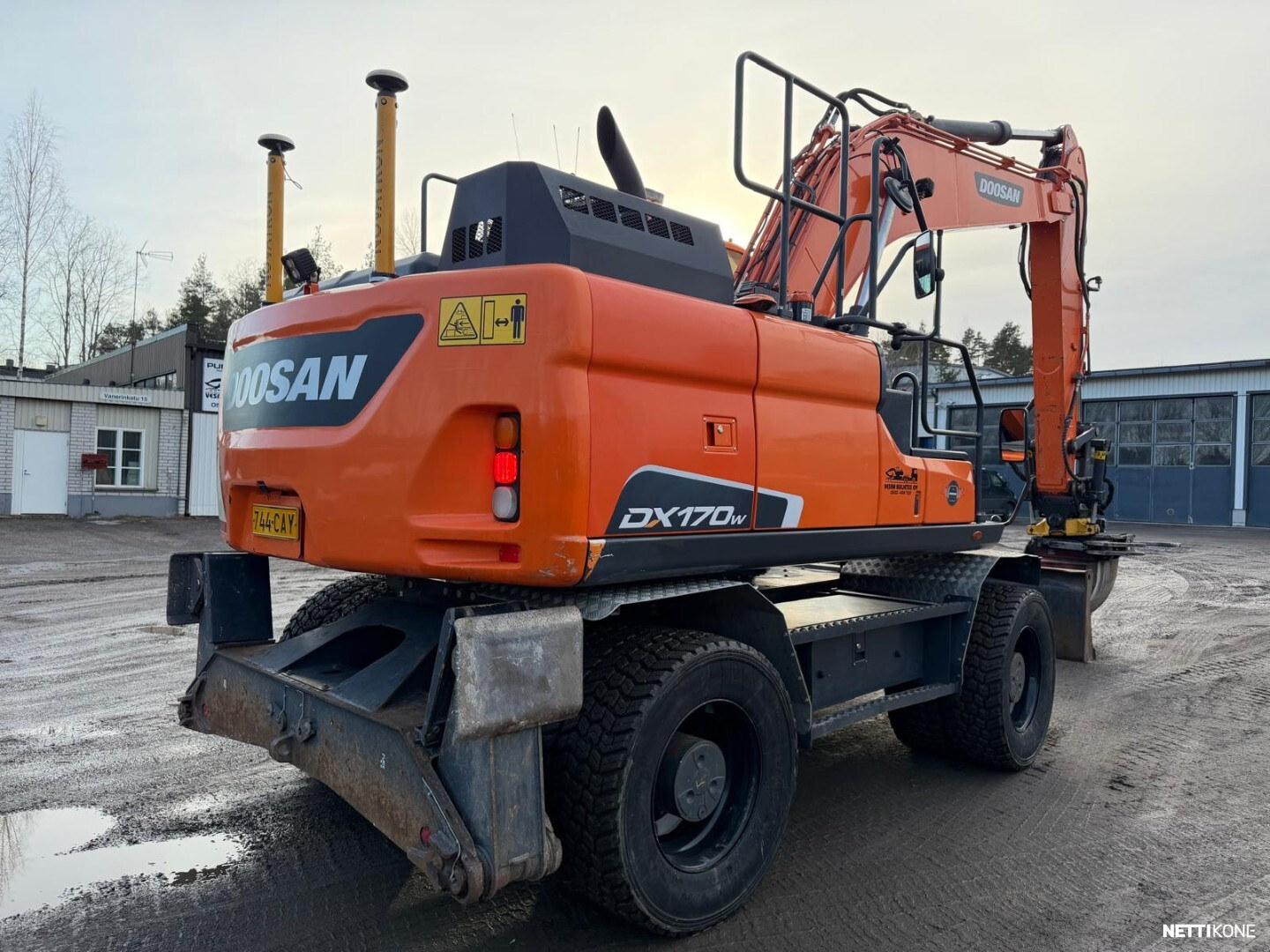 Doosan DX 170 W-5 75000 ALV 0 % *RAHOITUS TARJOLLA* *NOVATRON 3D* *ENGCON+SAKSET* *LUISKAKAUHA* *UUDET RENKAAT* 2018 - Image 6