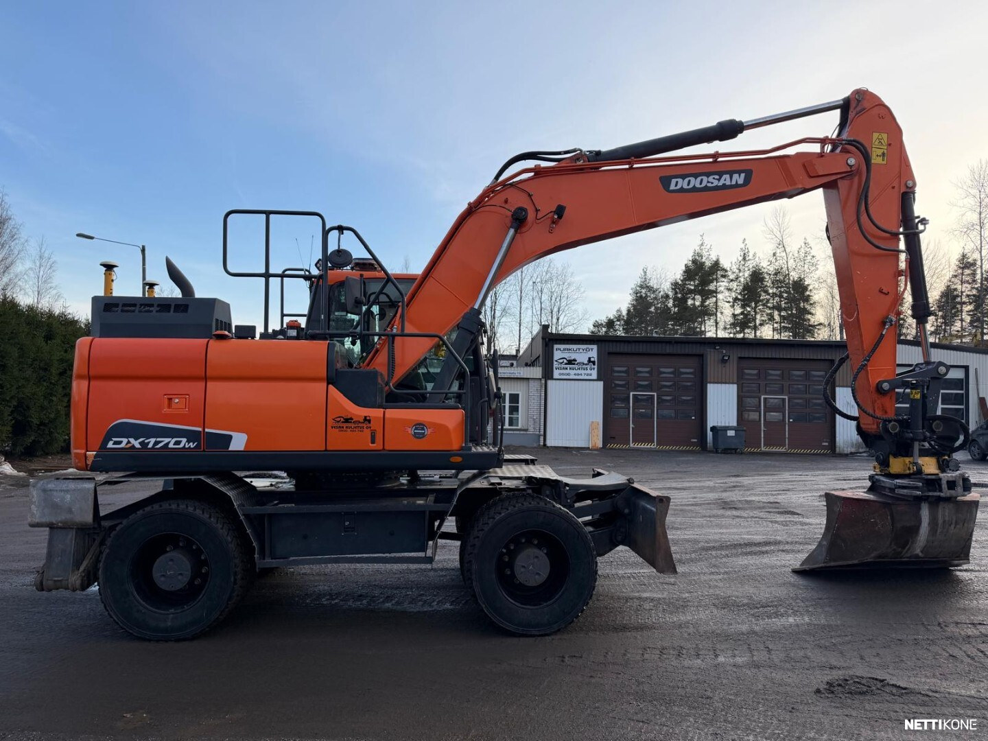 Doosan DX 170 W-5 75000 ALV 0 % *RAHOITUS TARJOLLA* *NOVATRON 3D* *ENGCON+SAKSET* *LUISKAKAUHA* *UUDET RENKAAT* 2018 - Image 7