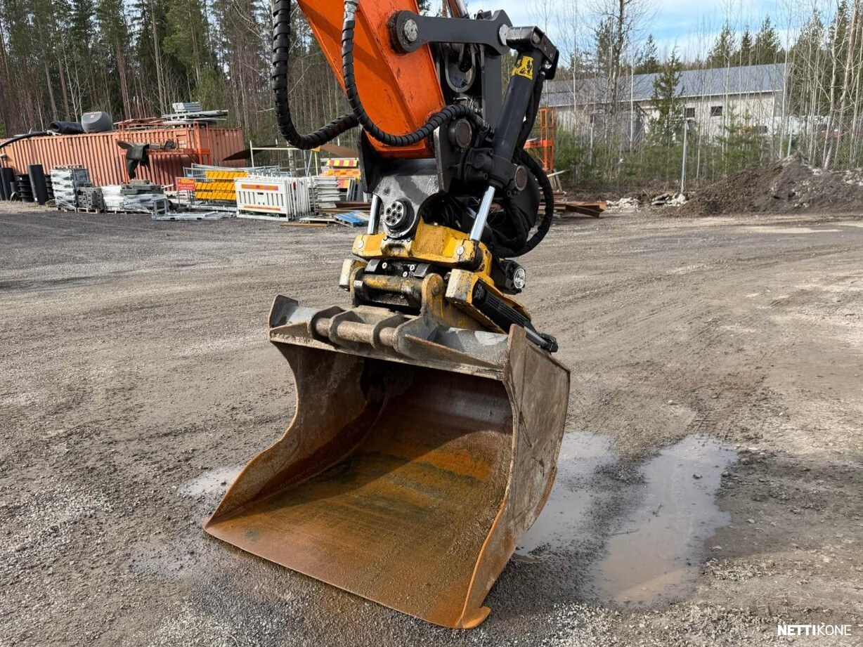 Doosan DX 170W-5 89 000 ALV 0 % *RAHOITUS/LEASING TARJOLLA* *VAIN 5400H* *ENGCON* *PIHTIKASETTI* *PYÖRITYSANTURI* 2019 - Image 9