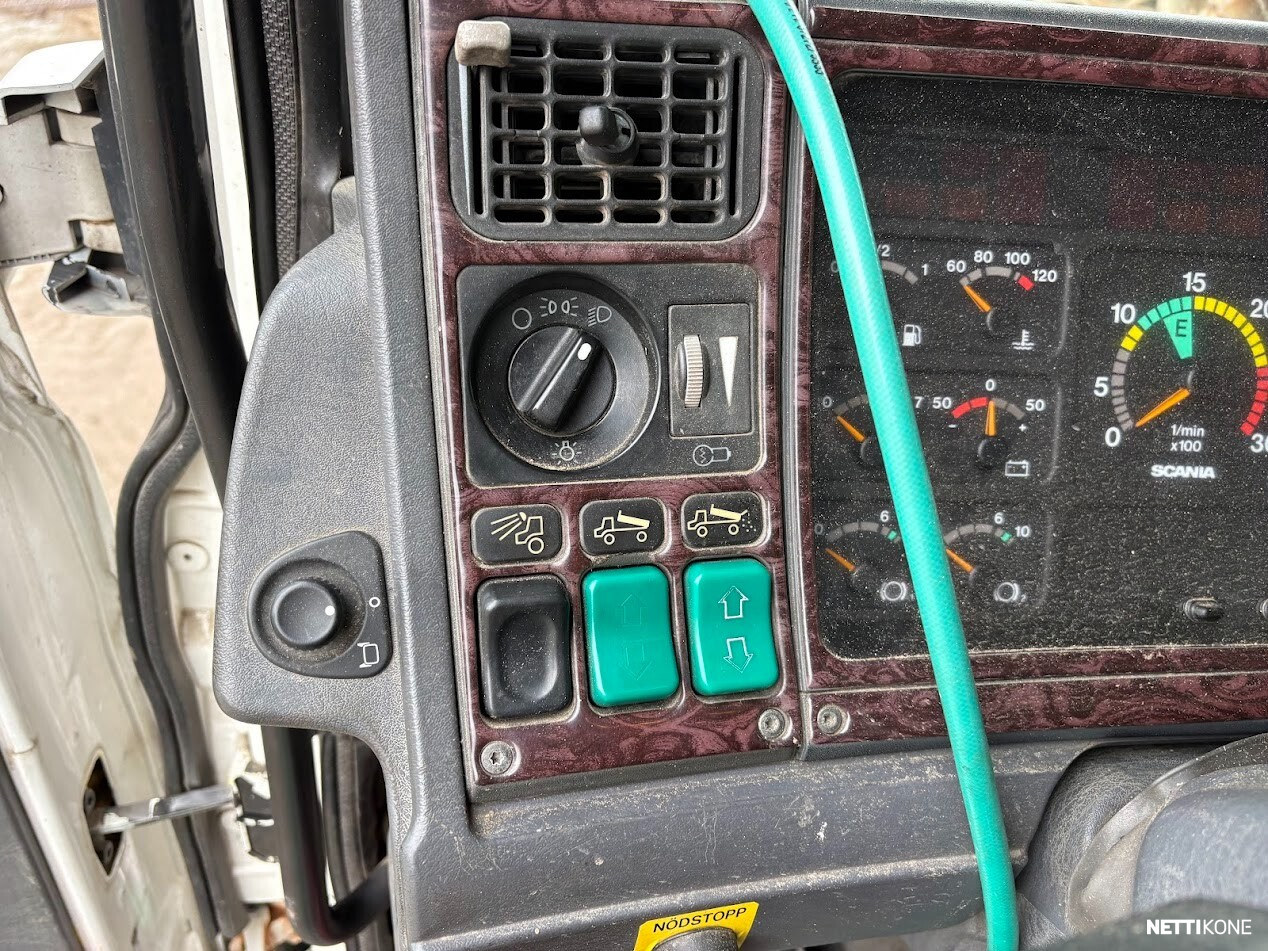Scania G164 580hv V8 8x4 Tridem Kippaava 0-laite 30m3 lava + 5-aks kärry 43m3 *Rahoitus* 2004 - Image 23