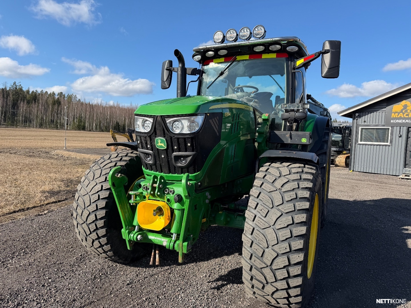 John Deere 6155R 93.000€ALV0 RAHOITUS/LEASING TARJOLLA! PREMIUM EDITION* ETUNOSTOLAITE* ETU PTO * SIISTI JONTIKKA 2022 - Image 7