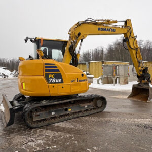 Komatsu PC 78 US-10 49000 ALV 0 % *ENGCON* *LUISKAKAUHA* *WEBASTO* *RASVARI* *RAHOITUS/LEASING TARJOLLA* 2016