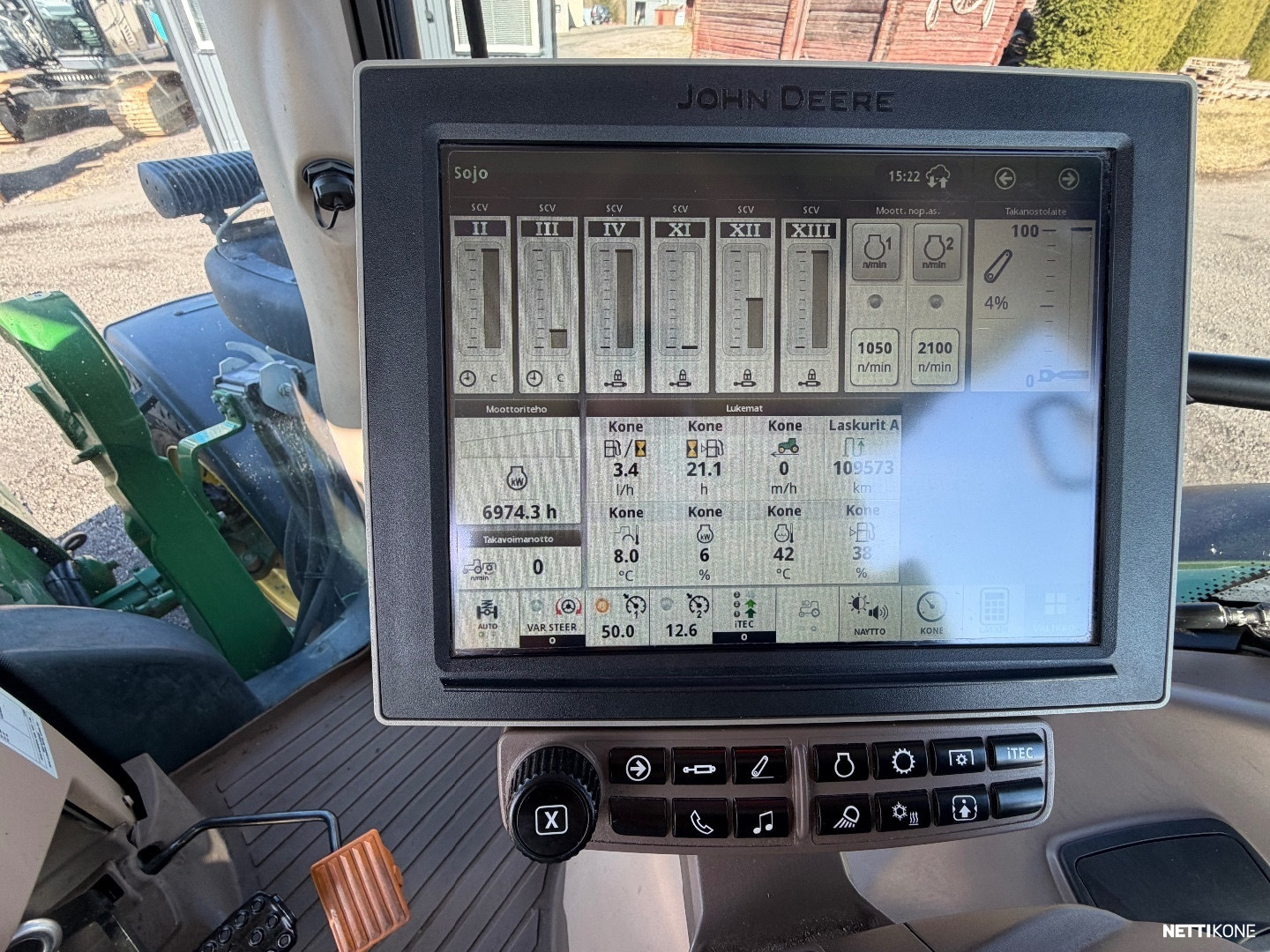 John Deere 6155R 93.000€ALV0 RAHOITUS/LEASING TARJOLLA! PREMIUM EDITION* ETUNOSTOLAITE* ETU PTO * SIISTI JONTIKKA 2022 - Image 26