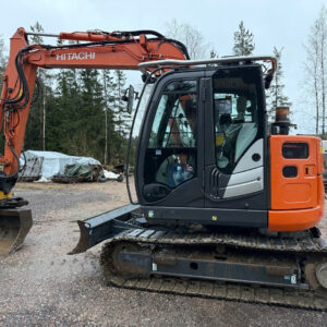 Hitachi ZX85 US-6 79.000€ ALV0 RAHOITUS/LEASING TARJOLLA! ENGCON* LUISKAKAUHA* SIISTI KONE 2021