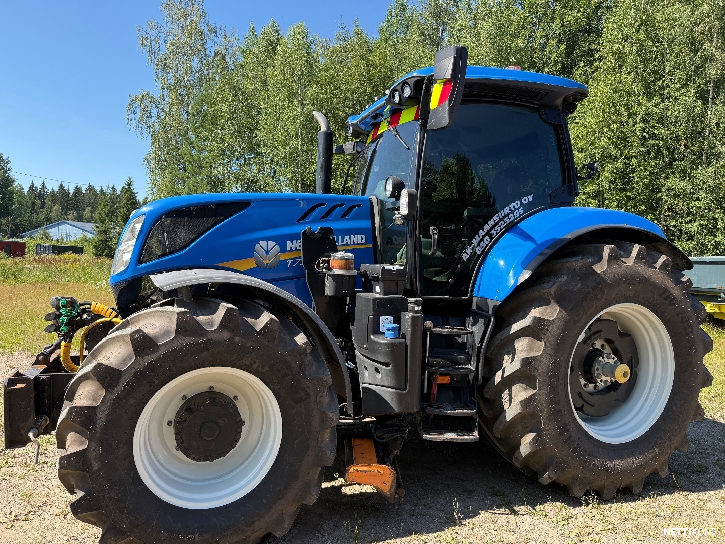 New Holland T7.245 115.000€ALV0 RAHOITUS/LEASING TARJOLLA! PC LAATIKOLLA* ALATERÄ* AURAPUKKI 0 - Image 3