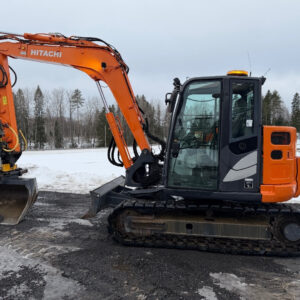 Hitachi ZX85 35.500€ALV0 RAHOITUS /LEASING TARJOLLA! ENGCON * SAKSILLA * LUISKAKAUHA* SIISTI KONE 2013