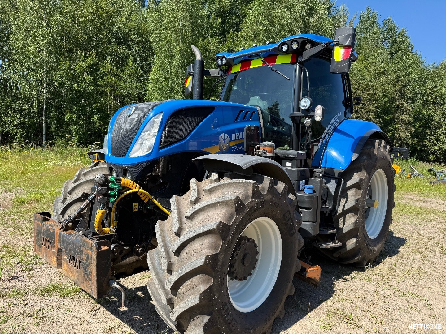 New Holland T7.245 115.000€ALV0 RAHOITUS/LEASING TARJOLLA! PC LAATIKOLLA* ALATERÄ* AURAPUKKI 0 - Image 4