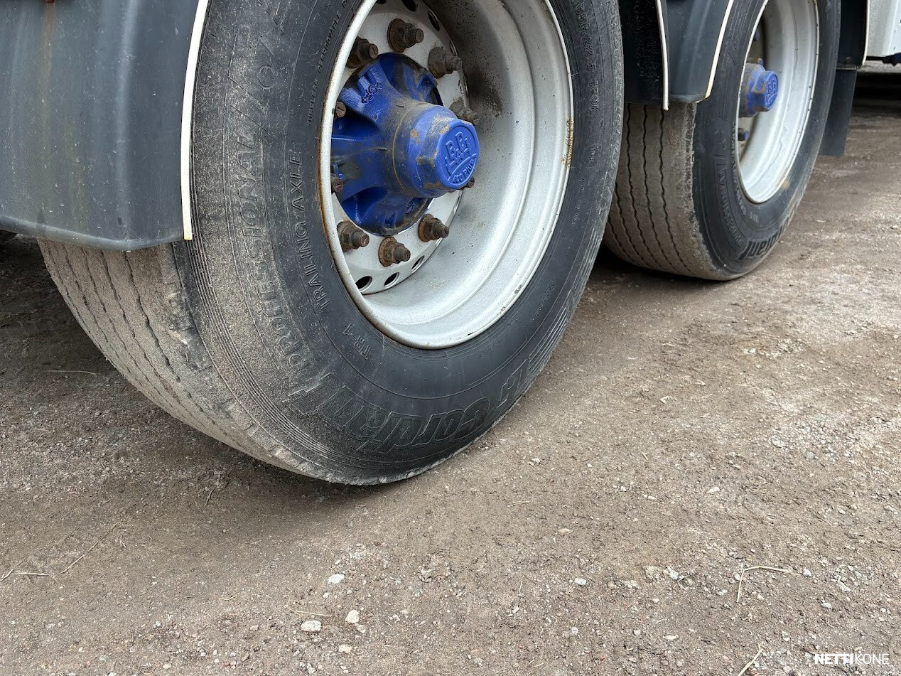 Scania G164 580hv V8 8x4 Tridem Kippaava 0-laite 30m3 lava + 5-aks kärry 43m3 *Rahoitus* 2004 - Image 13