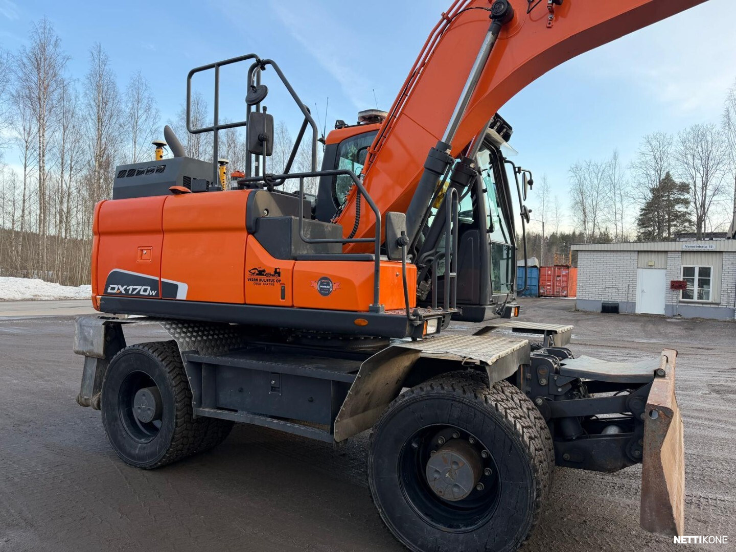 Doosan DX 170 W-5 75000 ALV 0 % *RAHOITUS TARJOLLA* *NOVATRON 3D* *ENGCON+SAKSET* *LUISKAKAUHA* *UUDET RENKAAT* 2018 - Image 8