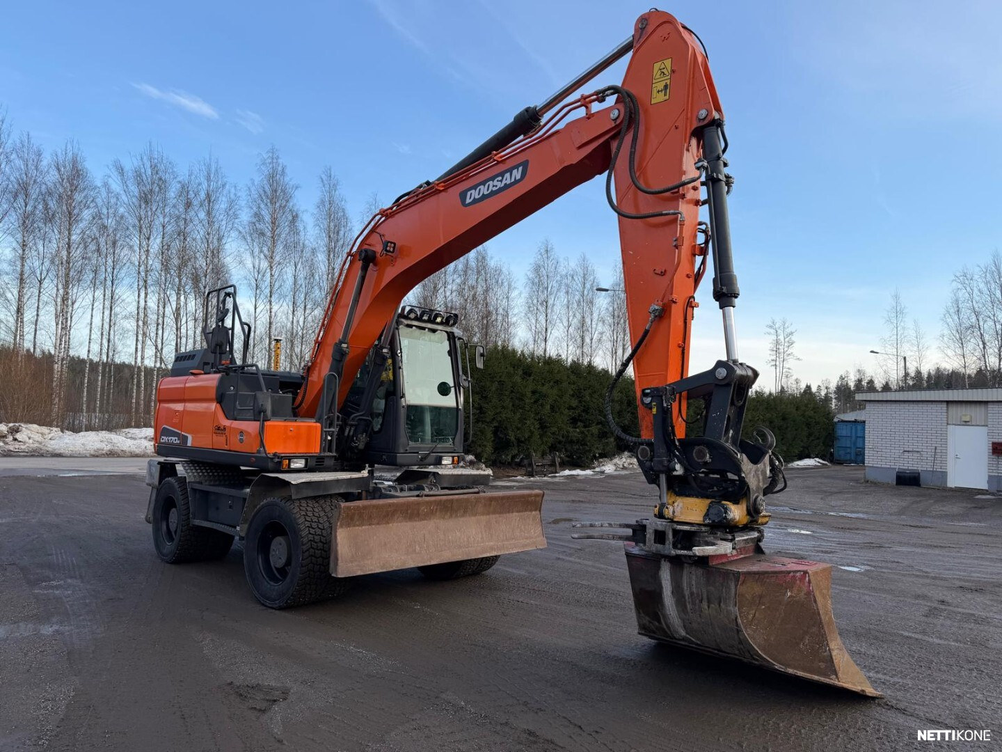 Doosan DX 170 W-5 75000 ALV 0 % *RAHOITUS TARJOLLA* *NOVATRON 3D* *ENGCON+SAKSET* *LUISKAKAUHA* *UUDET RENKAAT* 2018 - Image 9