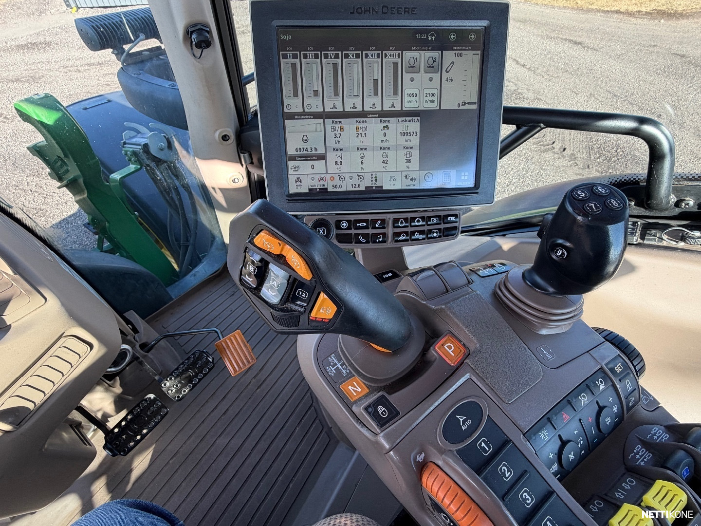 John Deere 6155R 93.000€ALV0 RAHOITUS/LEASING TARJOLLA! PREMIUM EDITION* ETUNOSTOLAITE* ETU PTO * SIISTI JONTIKKA 2022 - Image 25