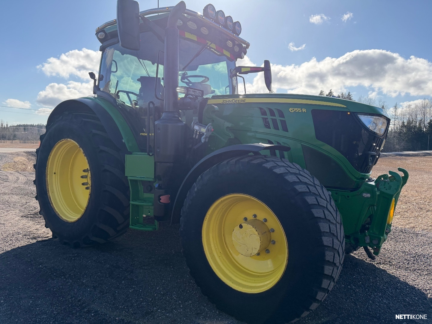 John Deere 6155R 93.000€ALV0 RAHOITUS/LEASING TARJOLLA! PREMIUM EDITION* ETUNOSTOLAITE* ETU PTO * SIISTI JONTIKKA 2022 - Image 11