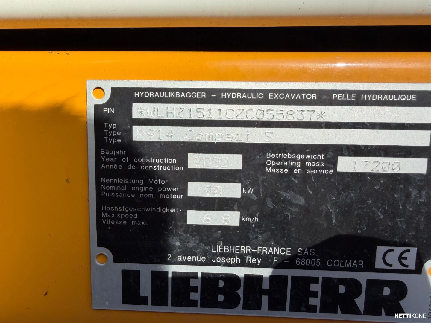 Liebherr R 914 Compact S 125 000 ALV 0 % *VAIN 1124h* *ROTOTILT+SAKSET* *LUISKAKAUHA* *1-OMISTAJA* *RAHOITUS TARJOLLA* 2022 - Image 30