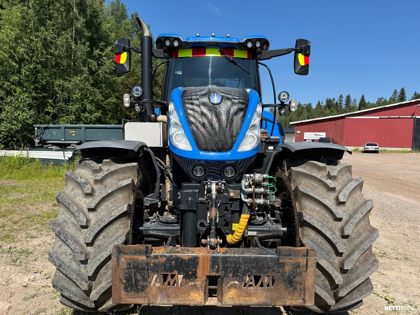 New Holland T7.245 115.000€ALV0 RAHOITUS/LEASING TARJOLLA! PC LAATIKOLLA* ALATERÄ* AURAPUKKI 0 - Image 8