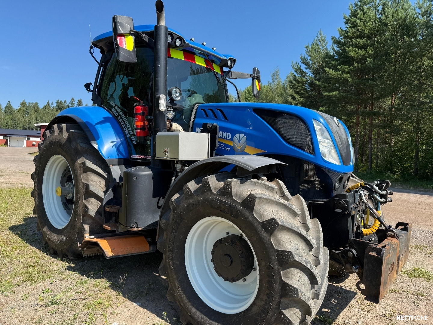 New Holland T7.245 115.000€ALV0 RAHOITUS/LEASING TARJOLLA! PC LAATIKOLLA* ALATERÄ* AURAPUKKI 0 - Image 5