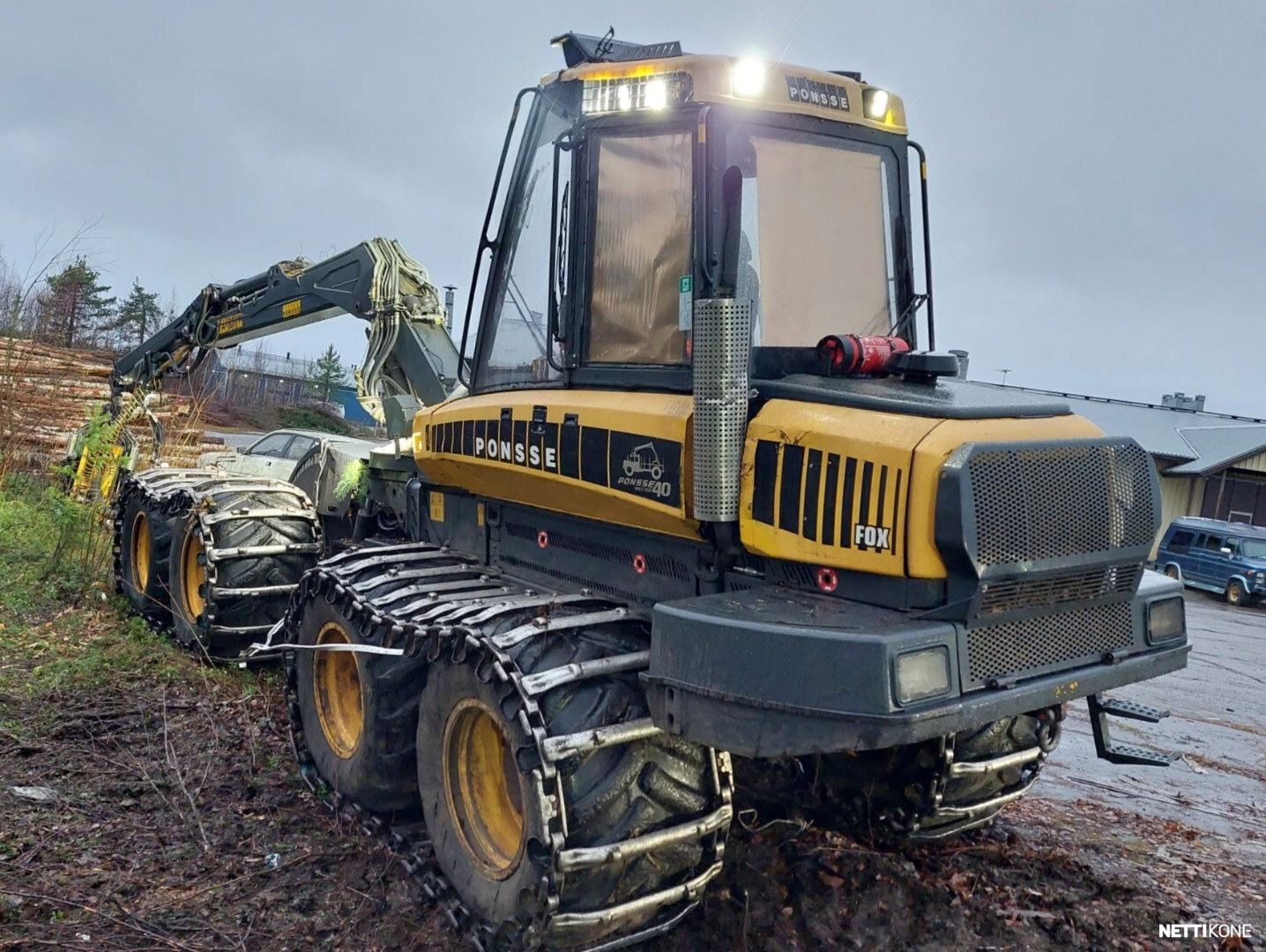 Ponsse FOX 57 000 ALV 0 % *RAHOITUS/LEASING TARJOLLA* *KATTAVASTI KUNNOSTETTU PONSSELLA 2023-2025* 2010