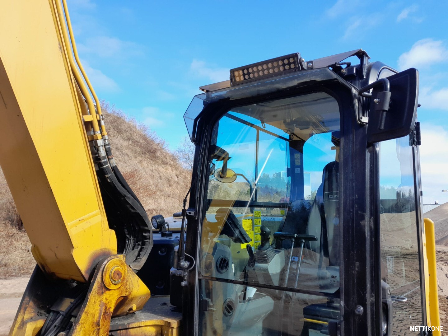 Caterpillar 308 68 000 ALV 0 % *RAHOITUS/LEASING TARJOLLA* *ROTOTILT+PIHTI* *LUISKAKAUHA* *RASVARI* *SUOMIKONE* 2021 - Image 9