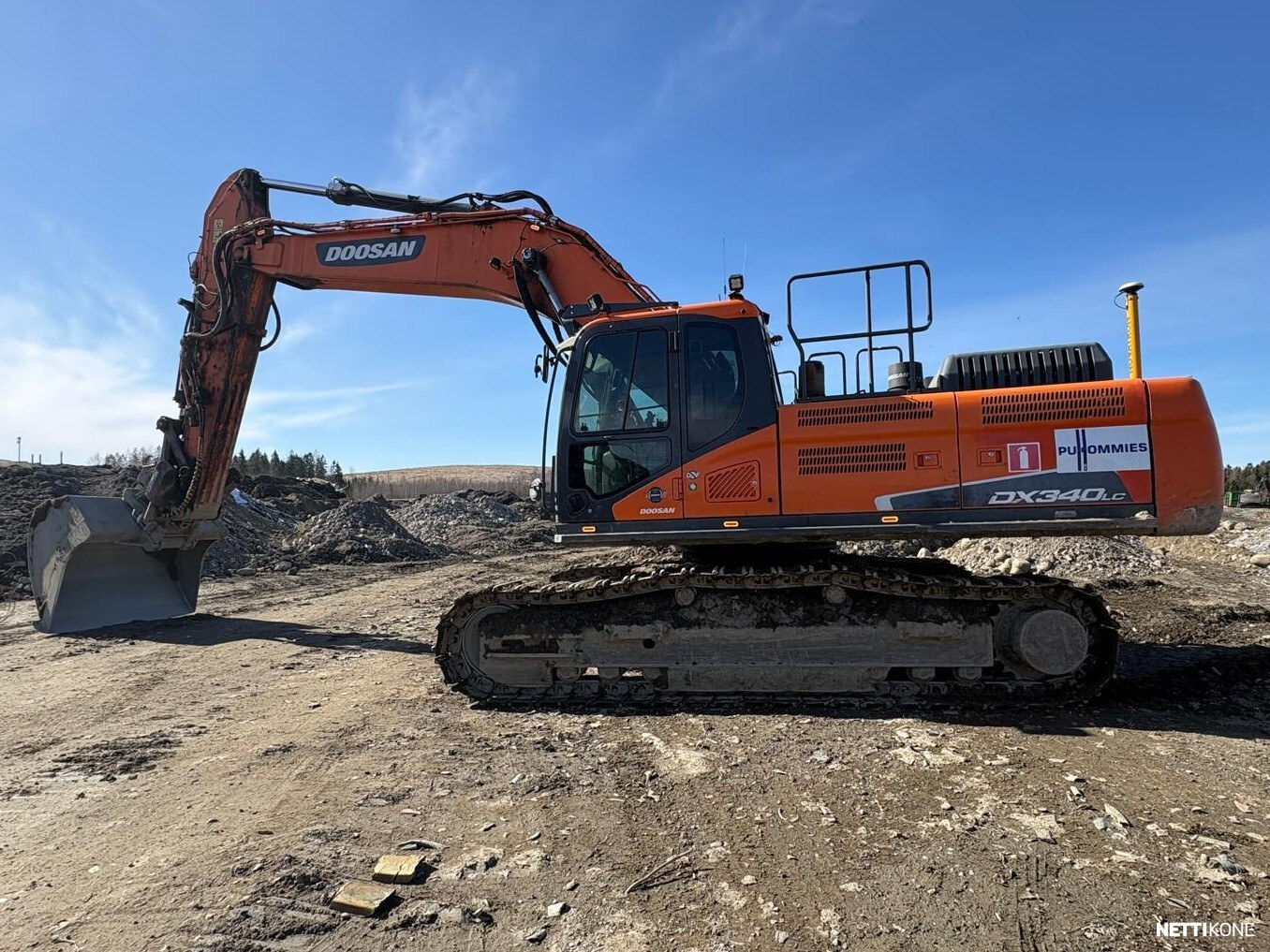 Doosan DX 340 LC-5 75 000 ALV 0 % *KUOKKAKAUHA* *LUISKAKAUHA* *PIIKKI* *NOVATRON 3D* *RAHOITUS/LEASING TARJOLLA* 2019
