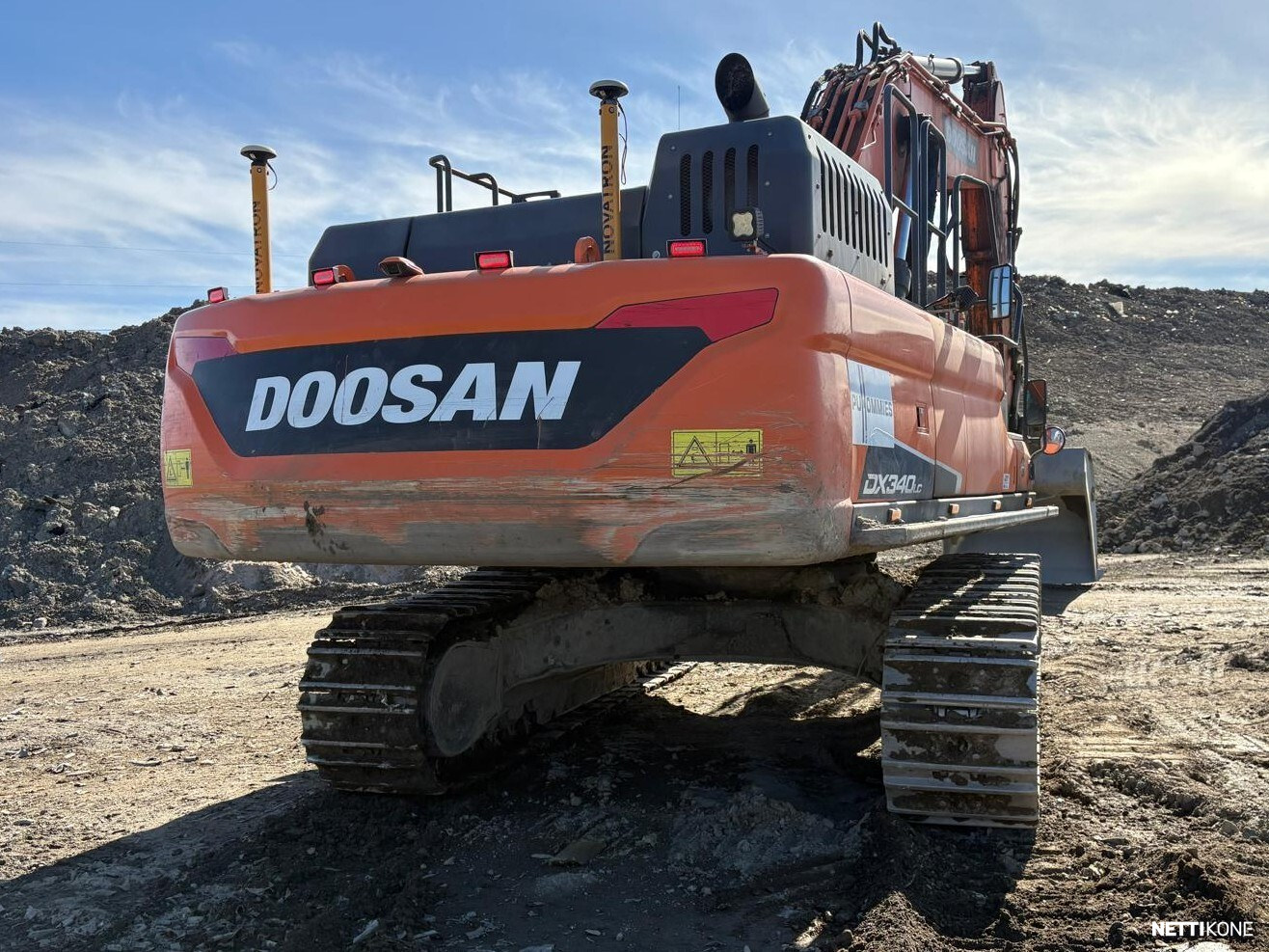 Doosan DX 340 LC-5 75 000 ALV 0 % *KUOKKAKAUHA* *LUISKAKAUHA* *PIIKKI* *NOVATRON 3D* *RAHOITUS/LEASING TARJOLLA* 2019 - Image 6
