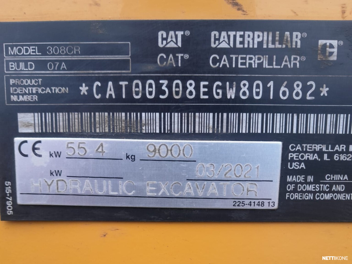 Caterpillar 308 68 000 ALV 0 % *RAHOITUS/LEASING TARJOLLA* *ROTOTILT+PIHTI* *LUISKAKAUHA* *RASVARI* *SUOMIKONE* 2021 - Image 17