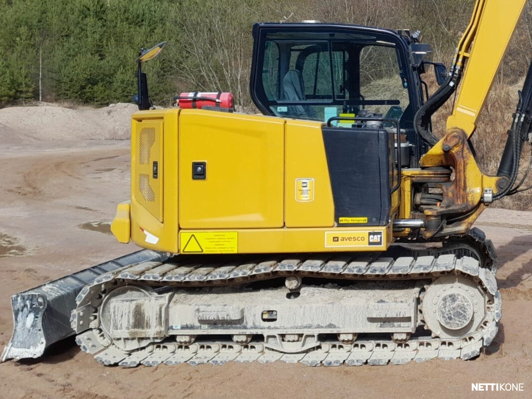 Caterpillar 308 68 000 ALV 0 % *RAHOITUS/LEASING TARJOLLA* *ROTOTILT+PIHTI* *LUISKAKAUHA* *RASVARI* *SUOMIKONE* 2021 - Image 7