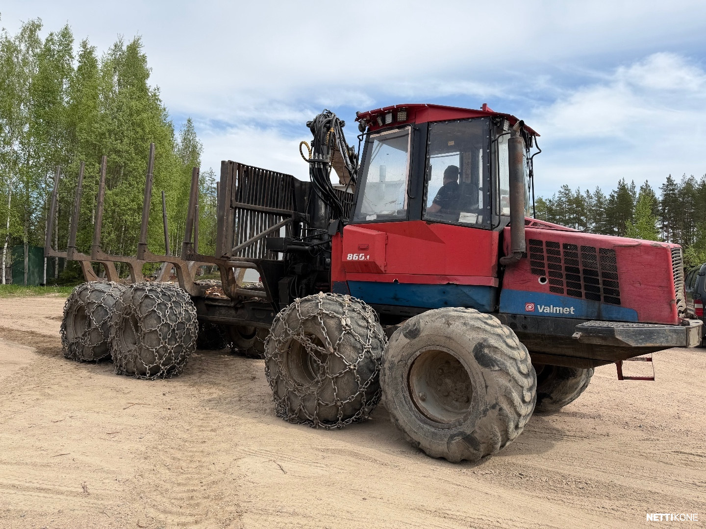 Valmet 860 33.000€ALV0 RAHOITUS/LEASING TARJOLLA! VALMET SUORAAN TÖIHIN. 2002 - Image 6