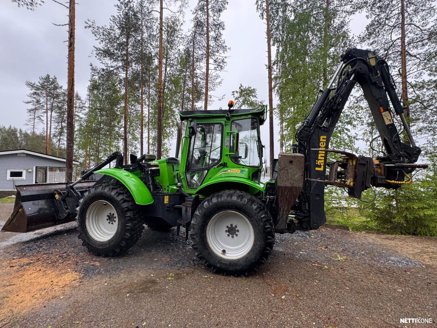 Lännen 860S 36.500€ ALV0 RAHOITUS/LEASING * ENGCON* LUISKAKAUHA* ETUKAUHA* KOURA*KAAPELIKAUHA 2002 - Image 3