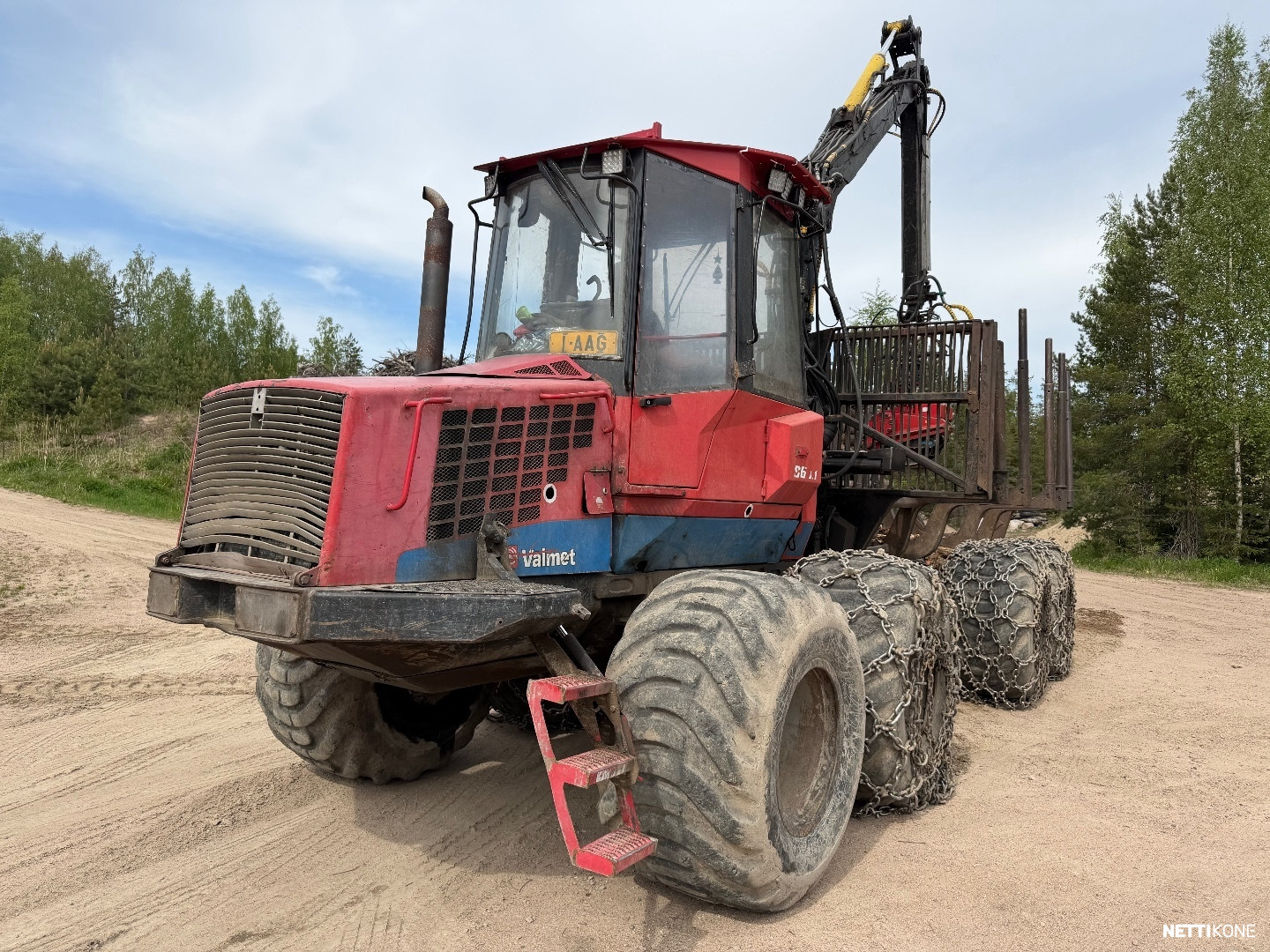 Valmet 860 33.000€ALV0 RAHOITUS/LEASING TARJOLLA! VALMET SUORAAN TÖIHIN. 2002 - Image 4