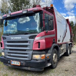 6cfcbd76beebd0f3-large.jpg Scania P310 ja P270 ja P94 17 500+ALV *HINTA SIS. KAIKKI 3 JÄTEAUTOA + VAIHTOLAVAPURISTIN* 2008