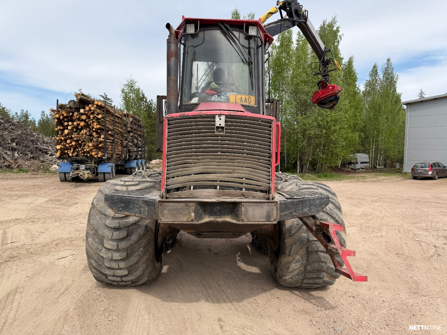 Valmet 860 33.000€ALV0 RAHOITUS/LEASING TARJOLLA! VALMET SUORAAN TÖIHIN. 2002 - Image 8