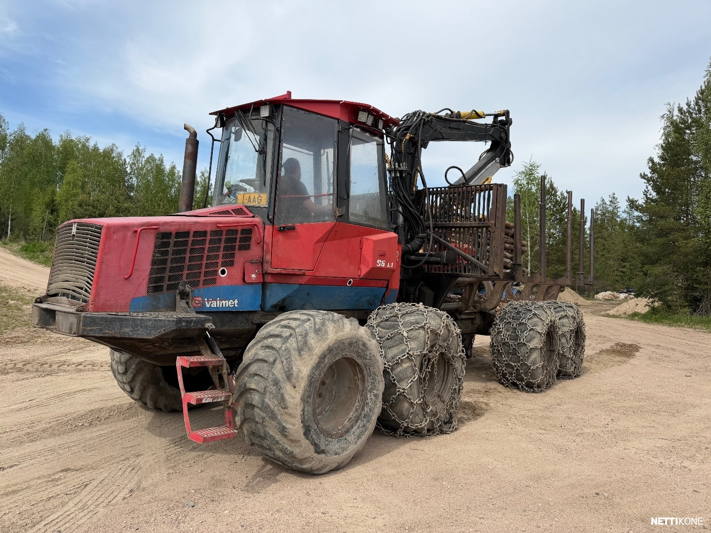 Valmet 860 33.000€ALV0 RAHOITUS/LEASING TARJOLLA! VALMET SUORAAN TÖIHIN. 2002 - Image 3