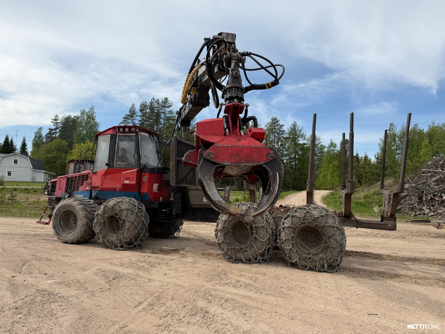 Valmet 860 33.000€ALV0 RAHOITUS/LEASING TARJOLLA! VALMET SUORAAN TÖIHIN. 2002 - Image 10
