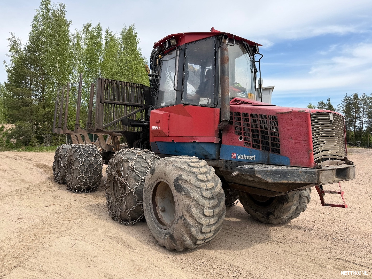 Valmet 860 33.000€ALV0 RAHOITUS/LEASING TARJOLLA! VALMET SUORAAN TÖIHIN. 2002 - Image 5