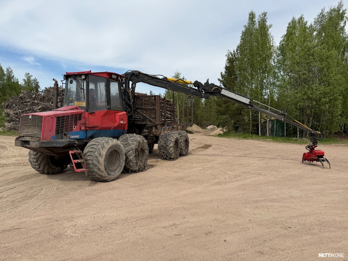 Valmet 860 33.000€ALV0 RAHOITUS/LEASING TARJOLLA! VALMET SUORAAN TÖIHIN. 2002 - Image 7