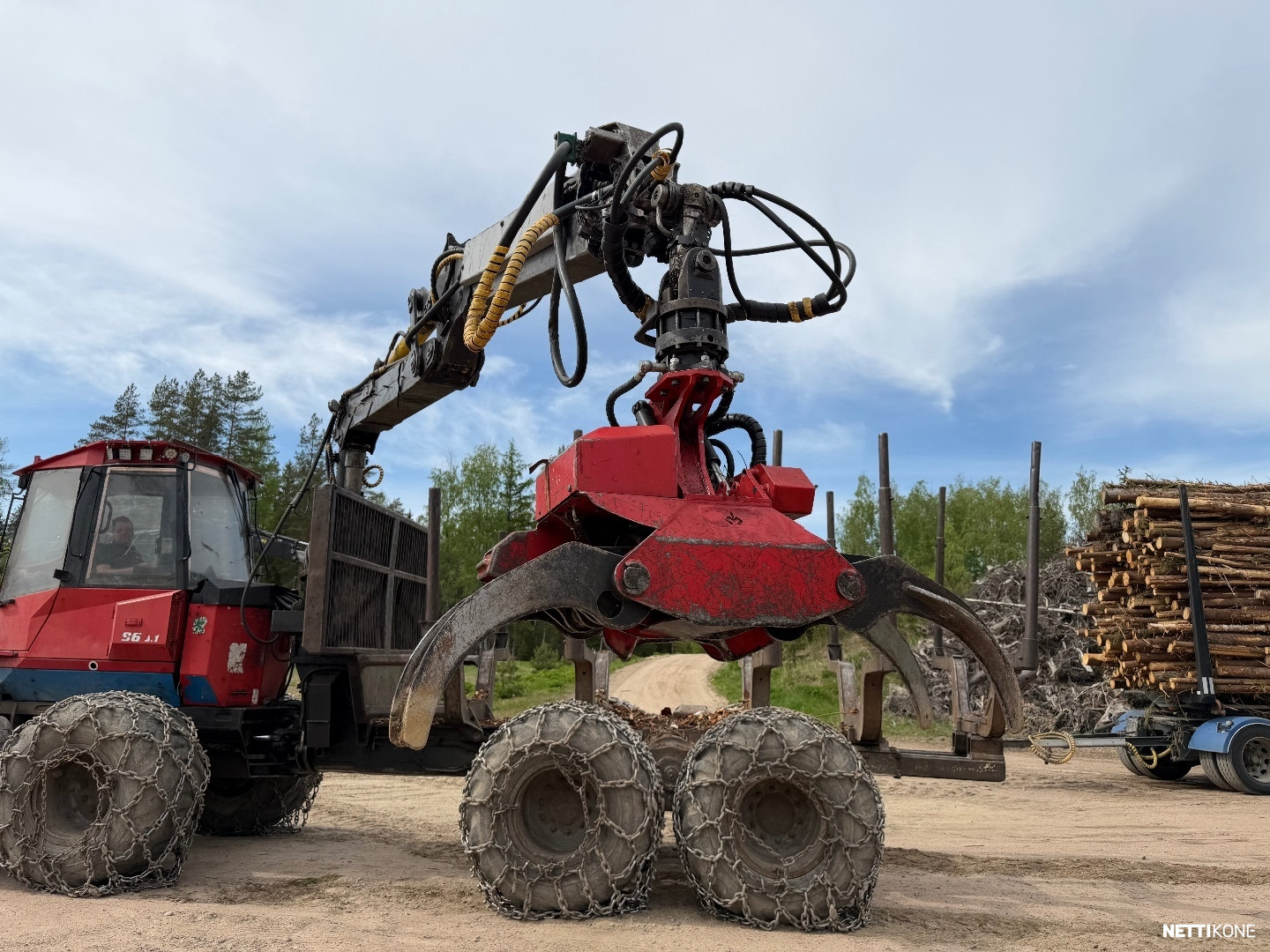 Valmet 860 33.000€ALV0 RAHOITUS/LEASING TARJOLLA! VALMET SUORAAN TÖIHIN. 2002 - Image 13