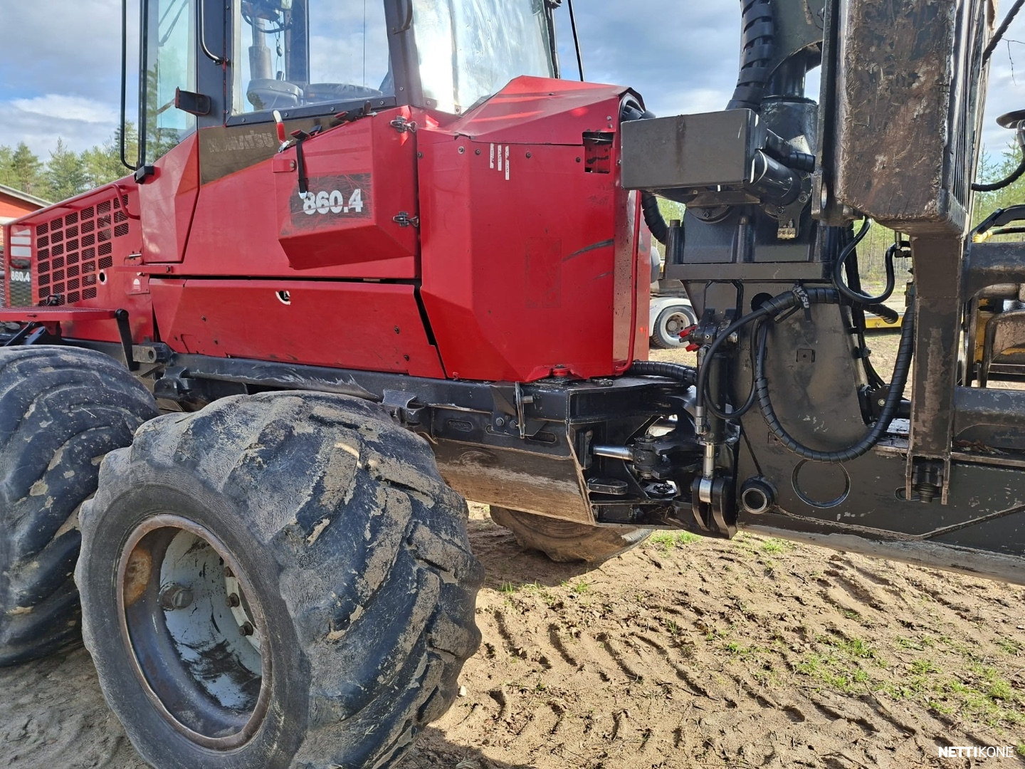 Komatsu 860.4 57.500€ALV0 RAHOITUS/LEASING TARJOLLA! HYVÄ HUOLTOHISTORIA 2011 - Image 10