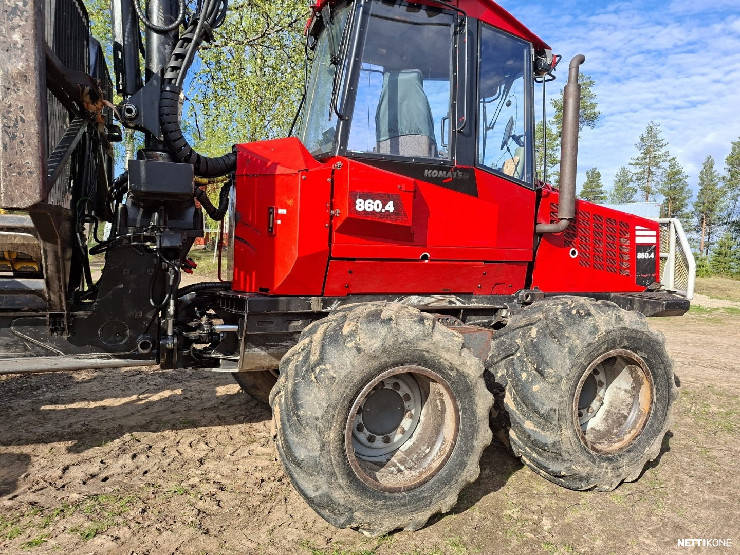 Komatsu 860.4 57.500€ALV0 RAHOITUS/LEASING TARJOLLA! HYVÄ HUOLTOHISTORIA 2011 - Image 5