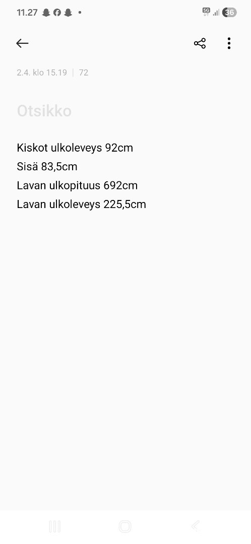 Jyki V42-TO 29.500€ALV0 RAHOITUS TARJOLLA! 2000 - Image 13